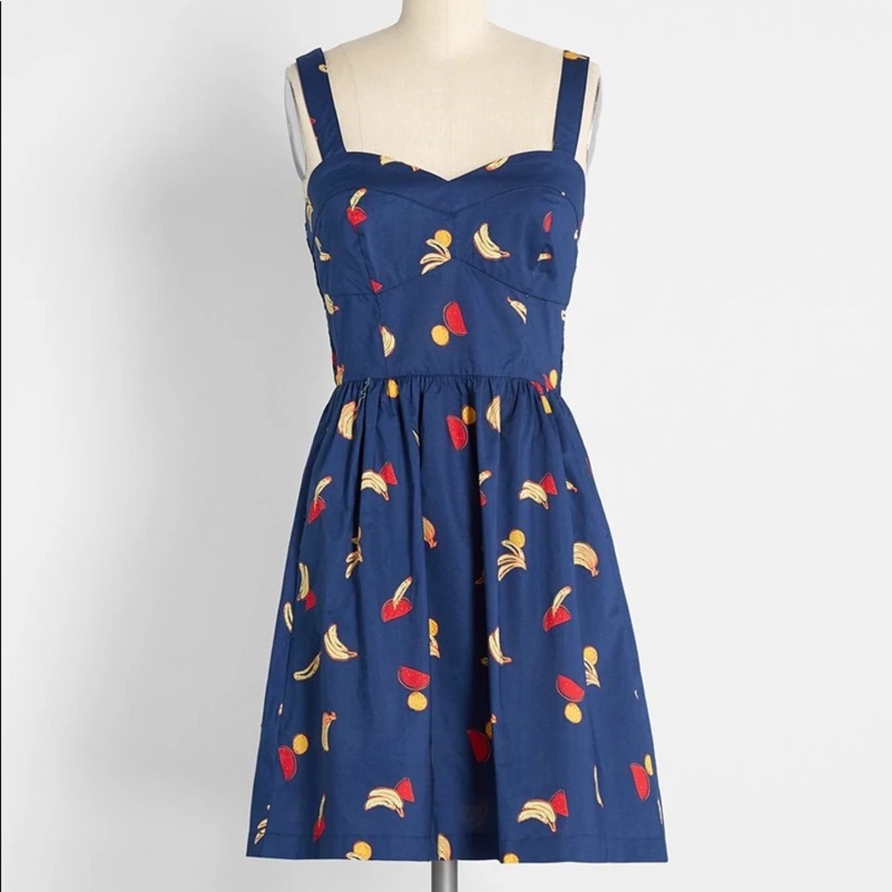 Peace of Mind in the Sunshine Fit and Flare Sundress 🍌